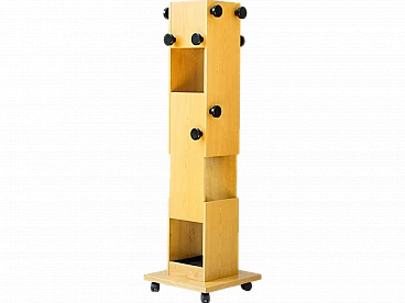 Coat stand with wheels by Saima Pavia Company, 1970s