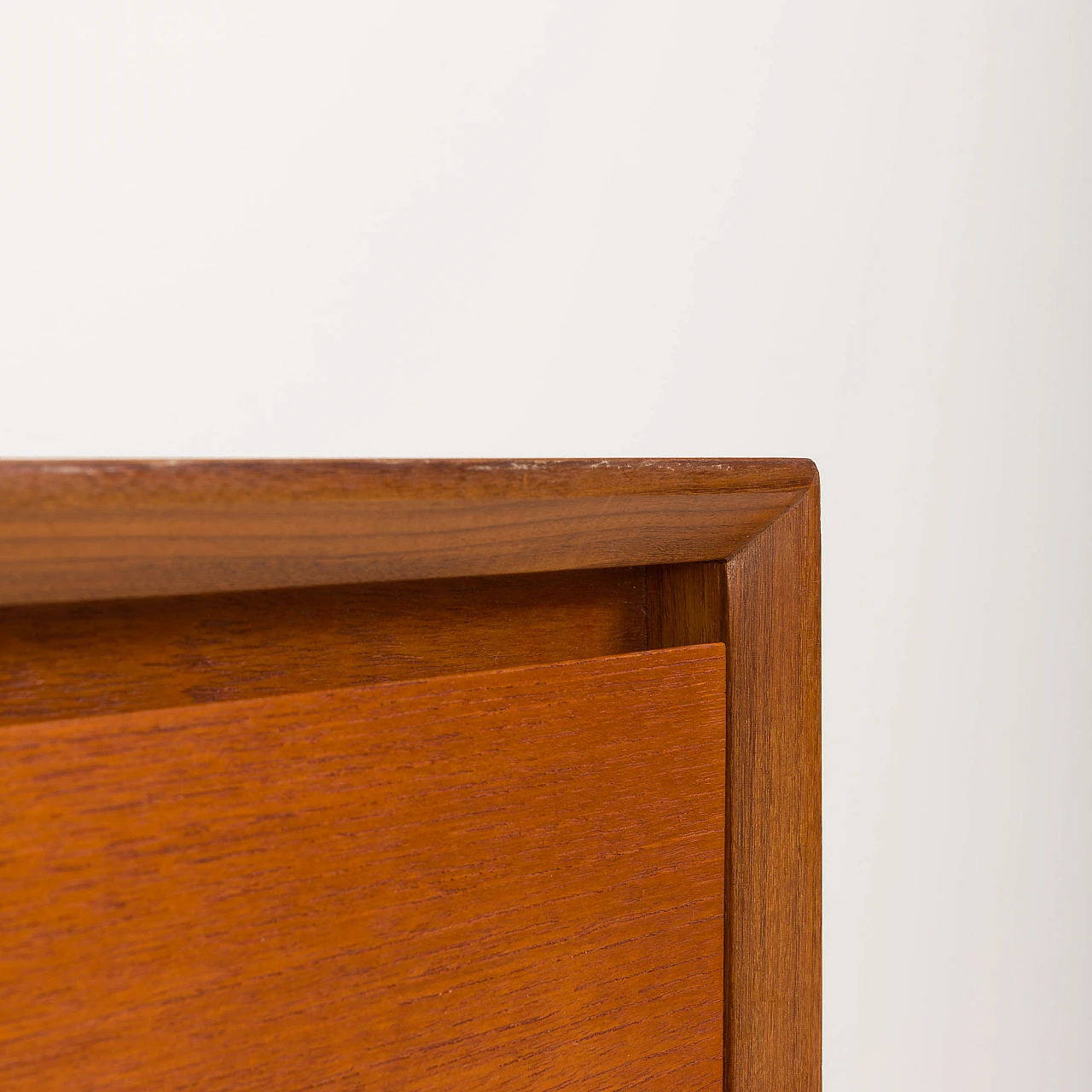 Scandinavian teak wall unit in Kai Kristiansen style, 1960s 14