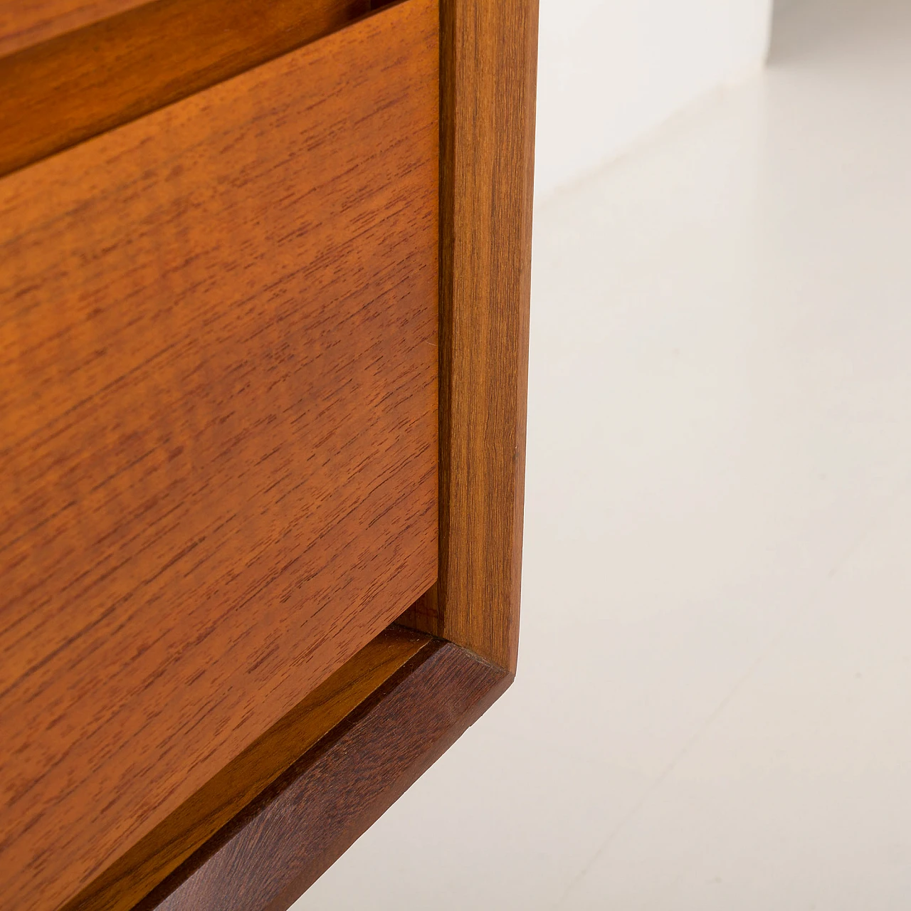 Scandinavian teak wall unit in Kai Kristiansen style, 1960s 15