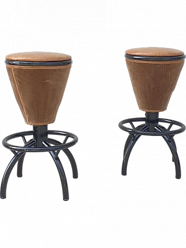 Pair of stools, 1970s