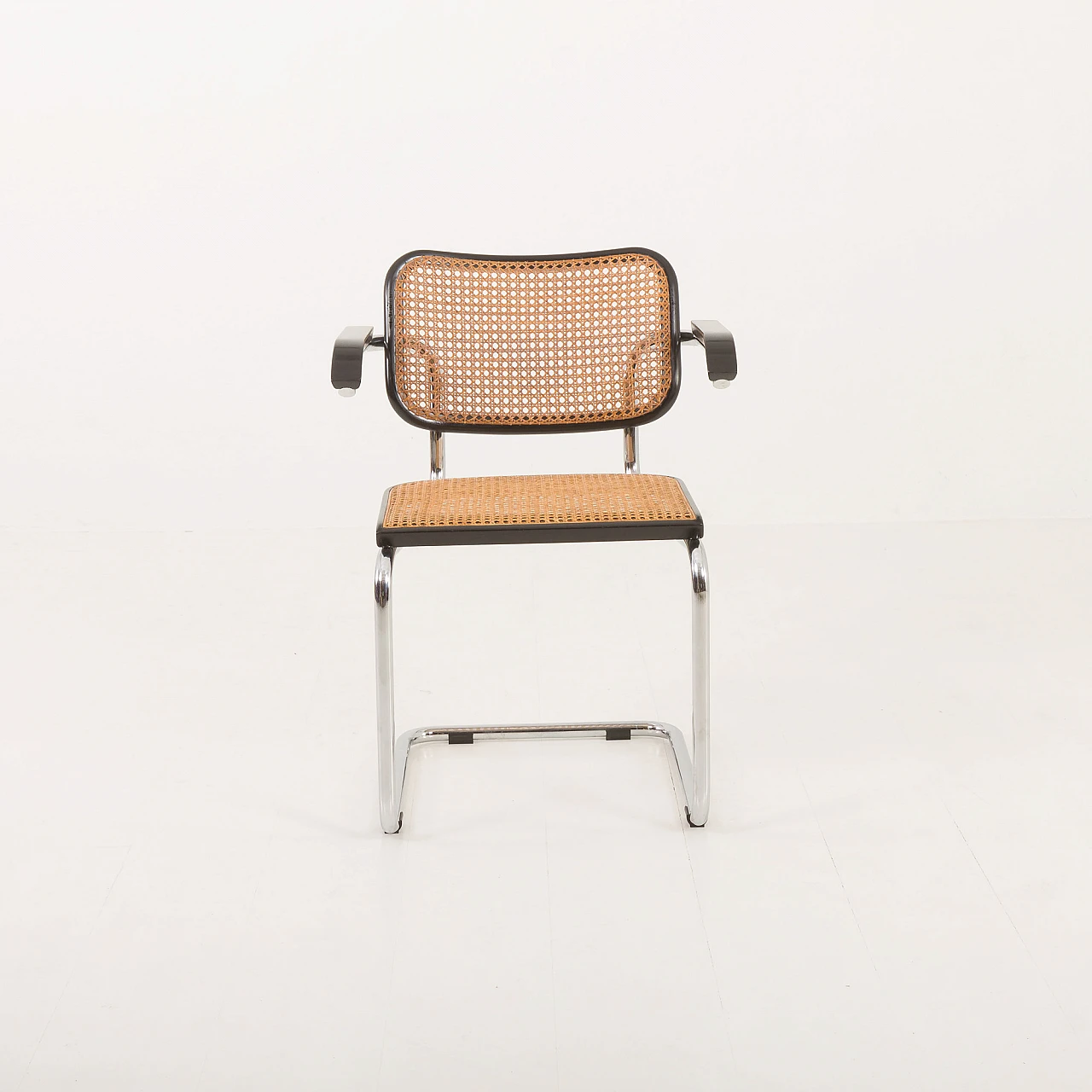 Cesca chair in woven cane & steel by M. Breuer for Gavina, 1960s 3