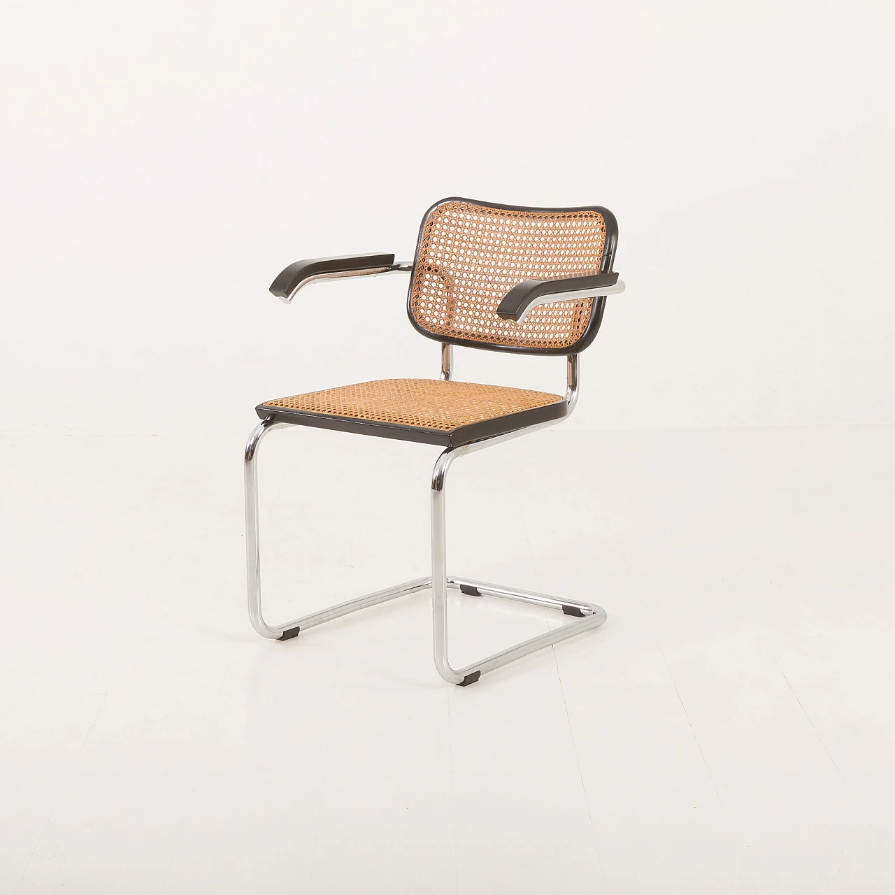 Cesca chair in woven cane & steel by M. Breuer for Gavina, 1960s 4