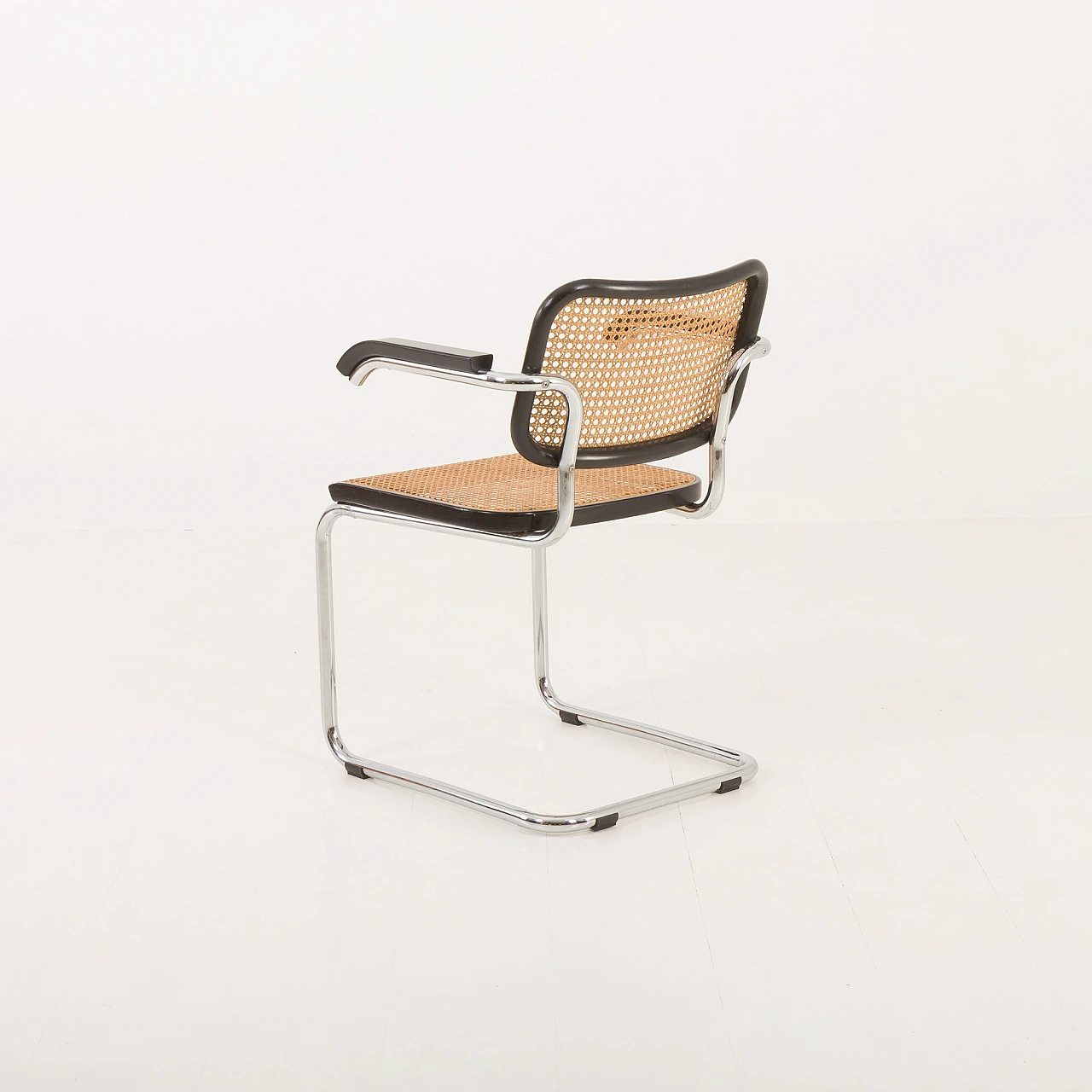 Cesca chair in woven cane & steel by M. Breuer for Gavina, 1960s 6