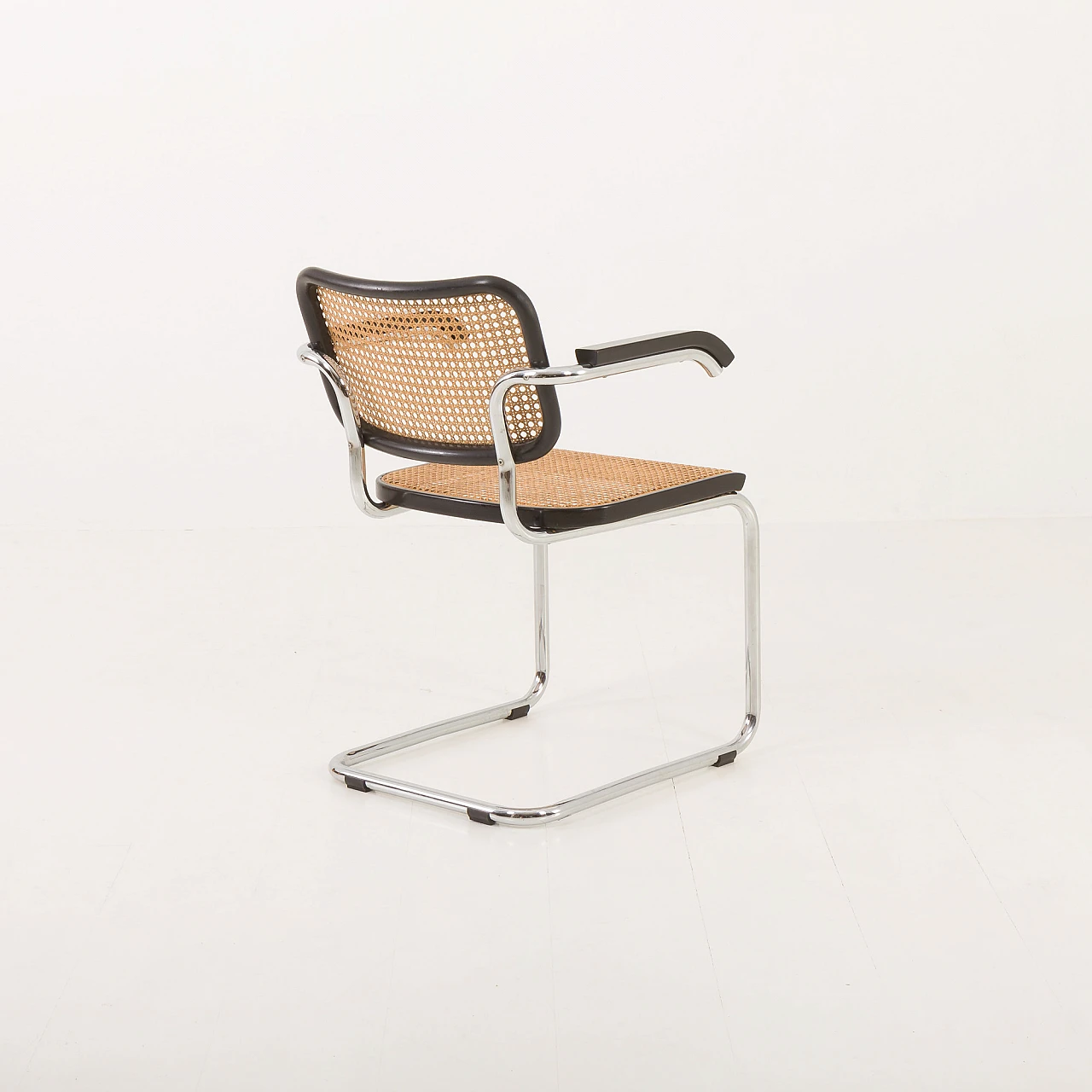 Cesca chair in woven cane & steel by M. Breuer for Gavina, 1960s 8