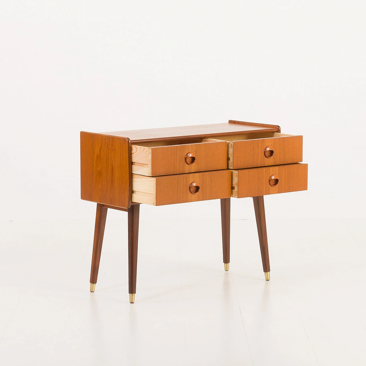 Small chest of drawers in teak by Talgø Møbelfabrikk, 1960s 3