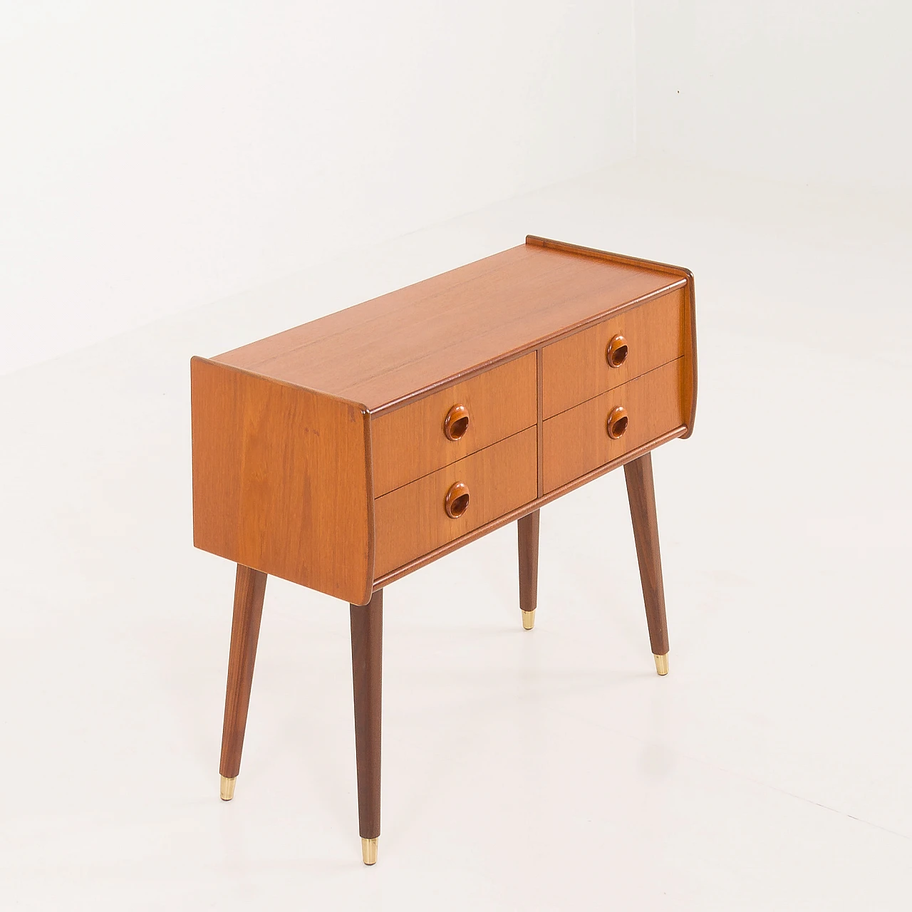 Small chest of drawers in teak by Talgø Møbelfabrikk, 1960s 8