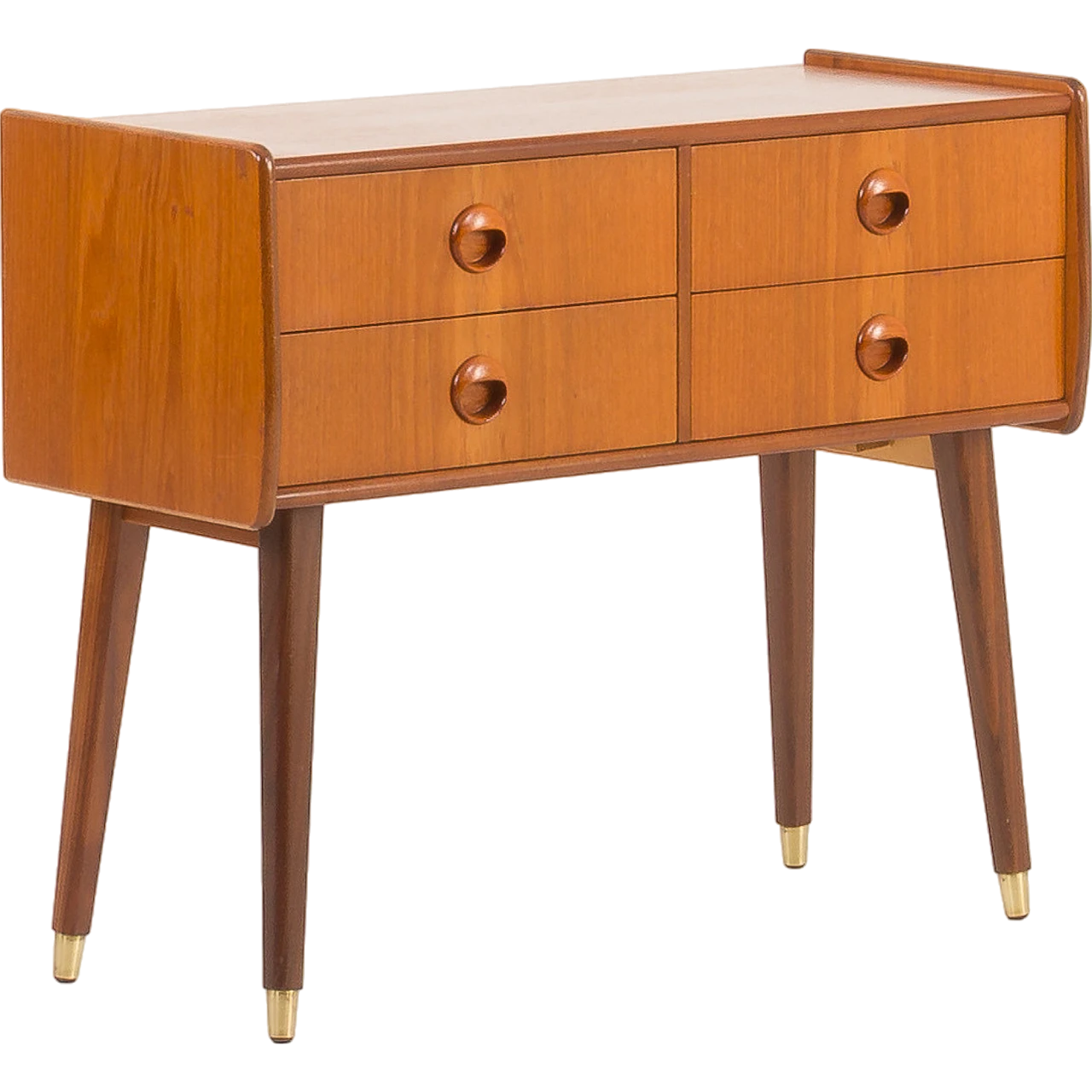 Small chest of drawers in teak by Talgø Møbelfabrikk, 1960s 17