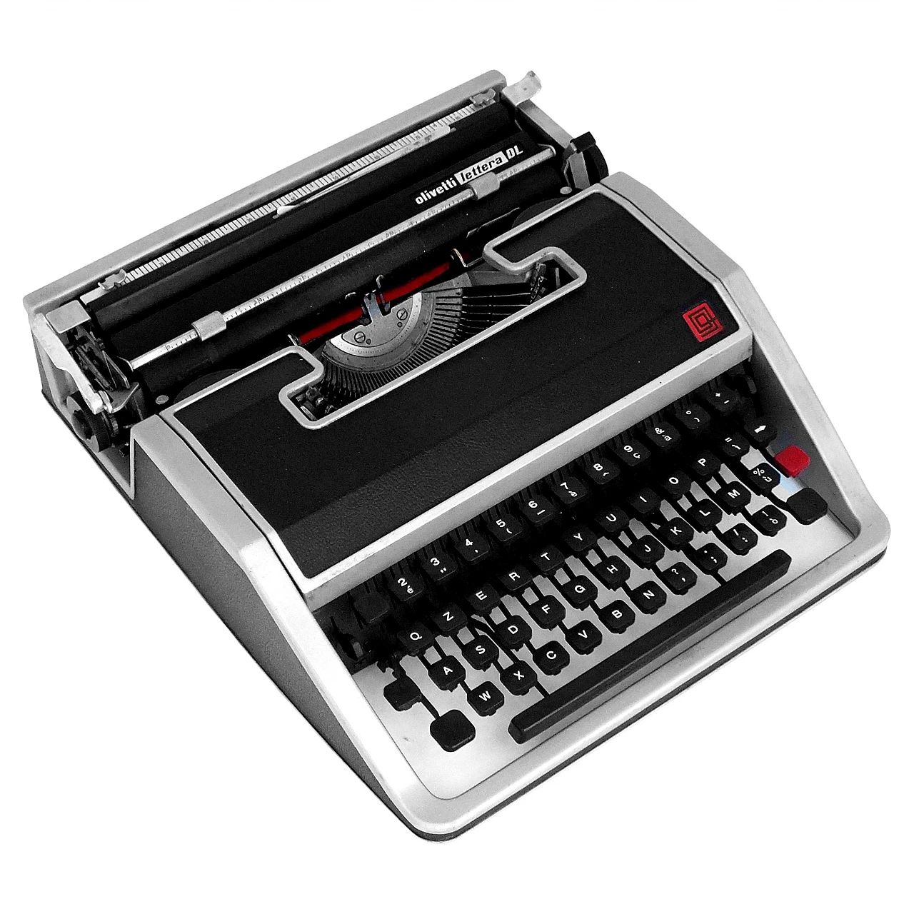 Lettera DL typewriter by Ettore Sottsass for Olivetti, 1970s 1