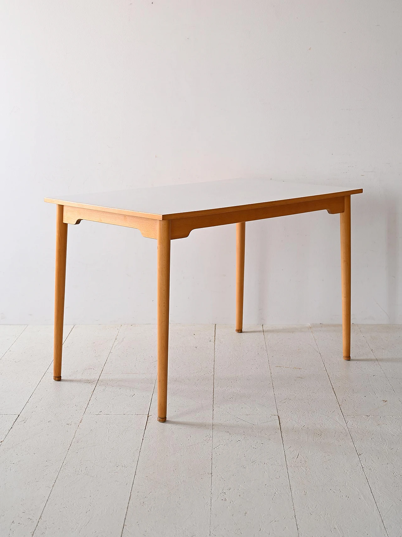 Birch and formica table, 1960s 3