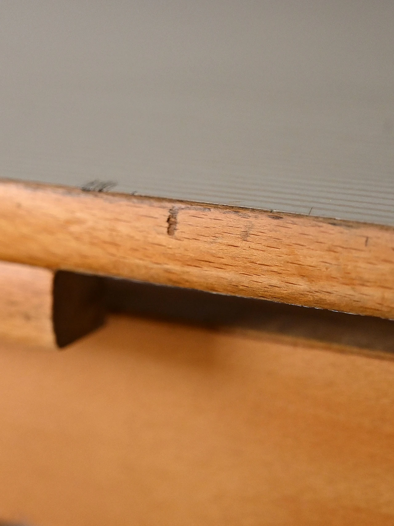 Extending wooden table with formica top, 1960s 10