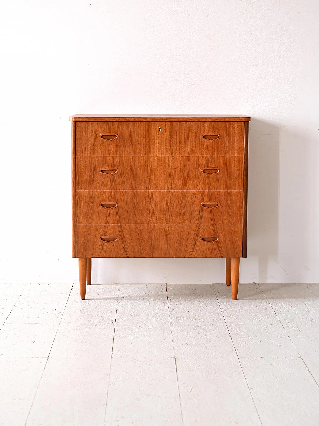 Teak chest of drawers, 1960s 2