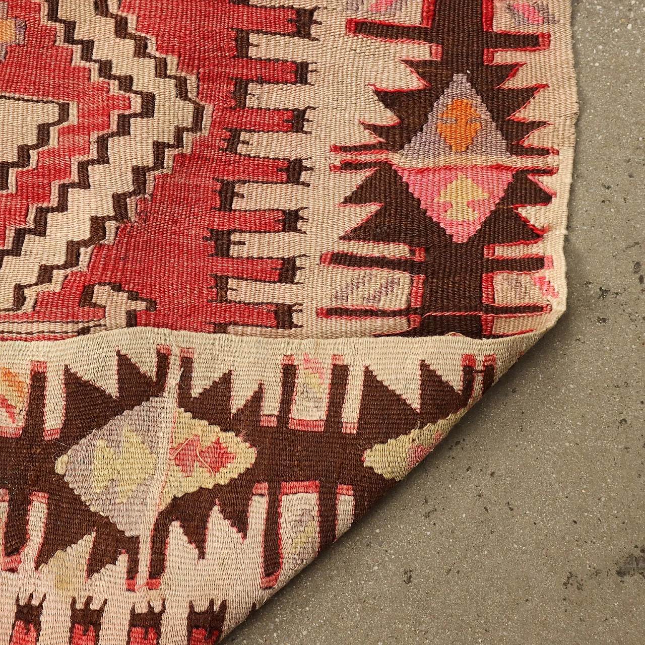 Tappeto Kilim in lana 8