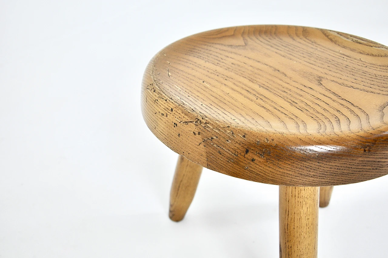 Pair of Berger stools by Charlotte Perriand, 1950s 7