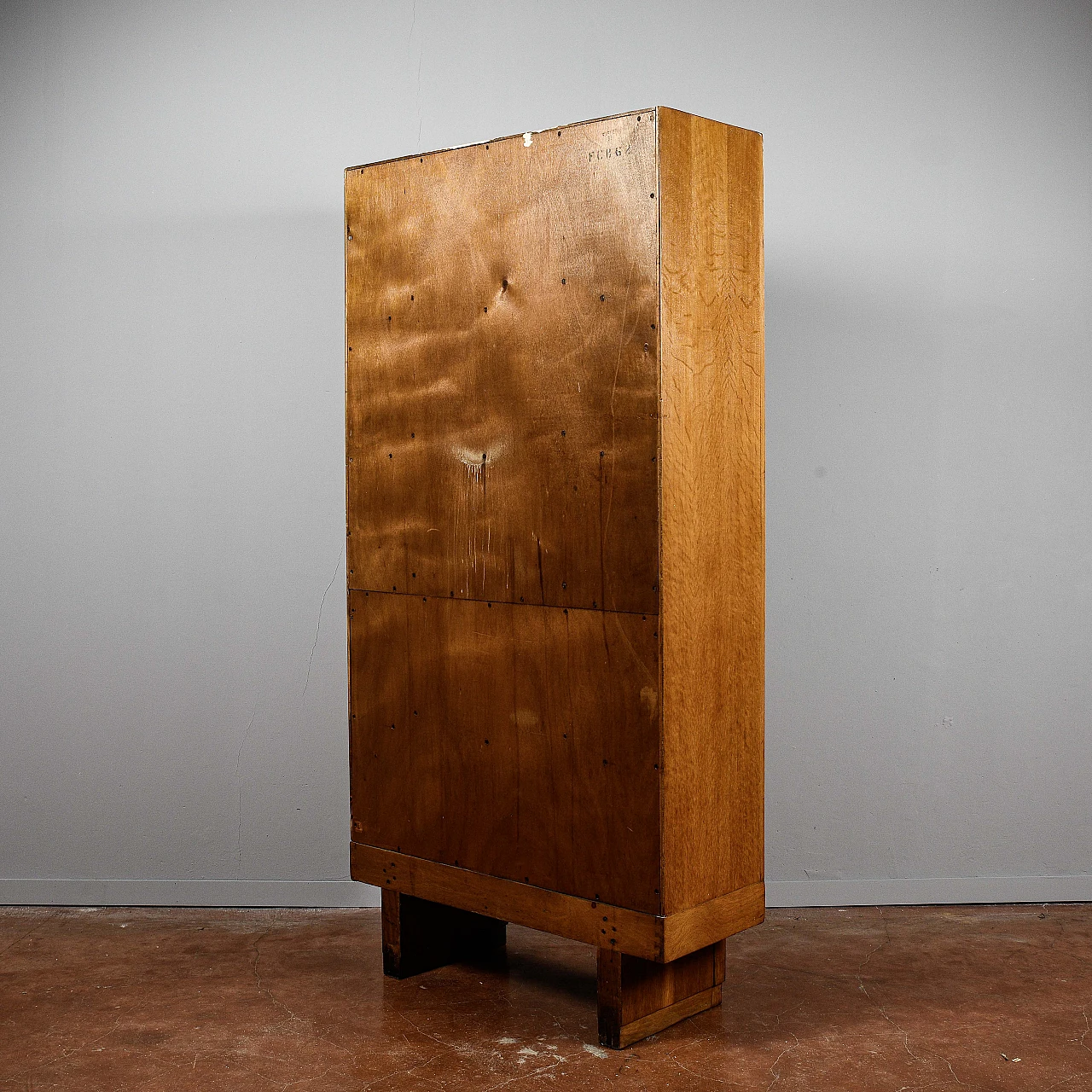 Oak file cabinet by di Staverton for RAF, 1960s 6