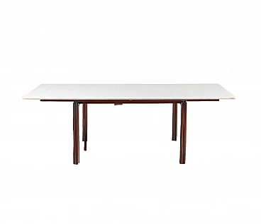 Alcinoo table in marble & metal by Zeev Aram for Simon Gavina, 1970s