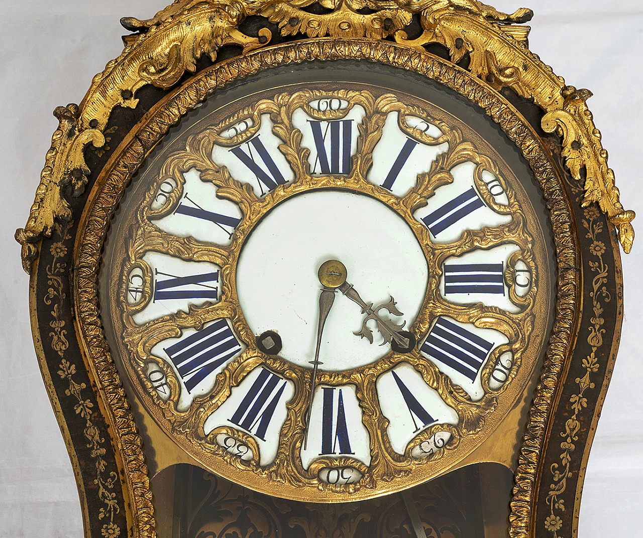 Cartel wall clock by Denis Masson, 18th century 3