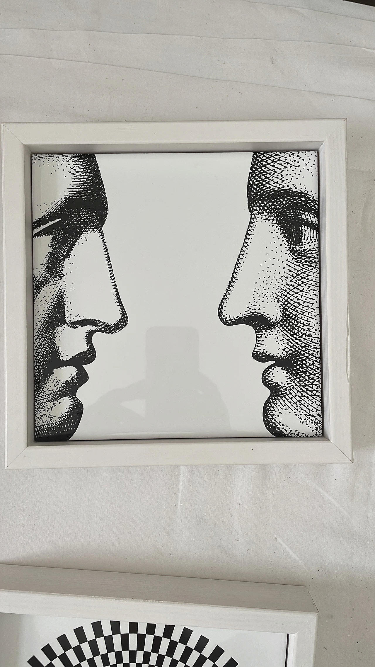 12 Ceramic frameworks with wooden frames by Fornasetti, 2000s 5