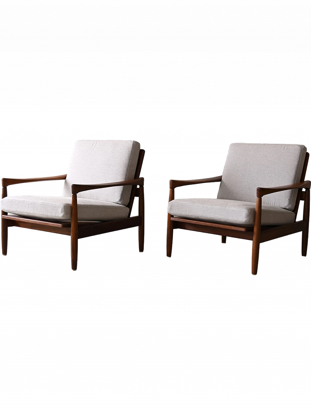 Pair of Kolding armchairs by Erik Wörtz for Ikea, 1960s 11