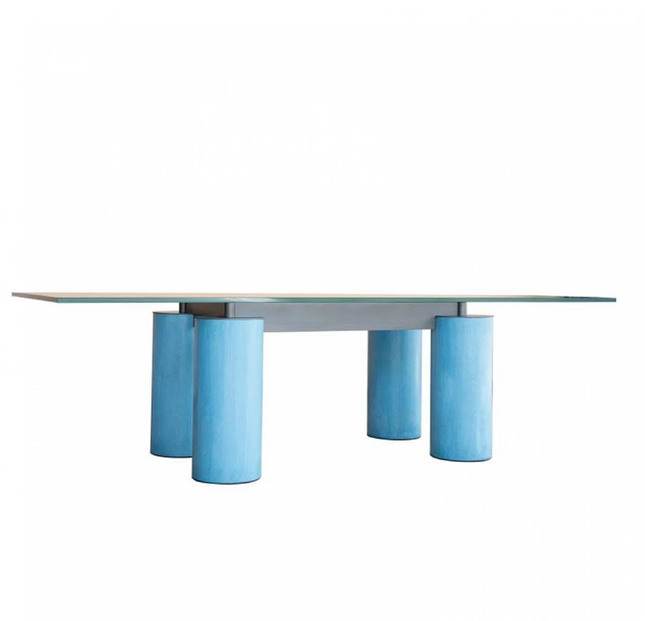 Serenissimo table by Lella & Massimo Vignelli for Acerbis, 1980s 4