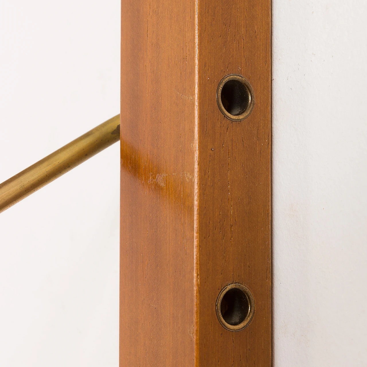 Teak wall unit with flap desk by Poul Cadovius, 1960s 13