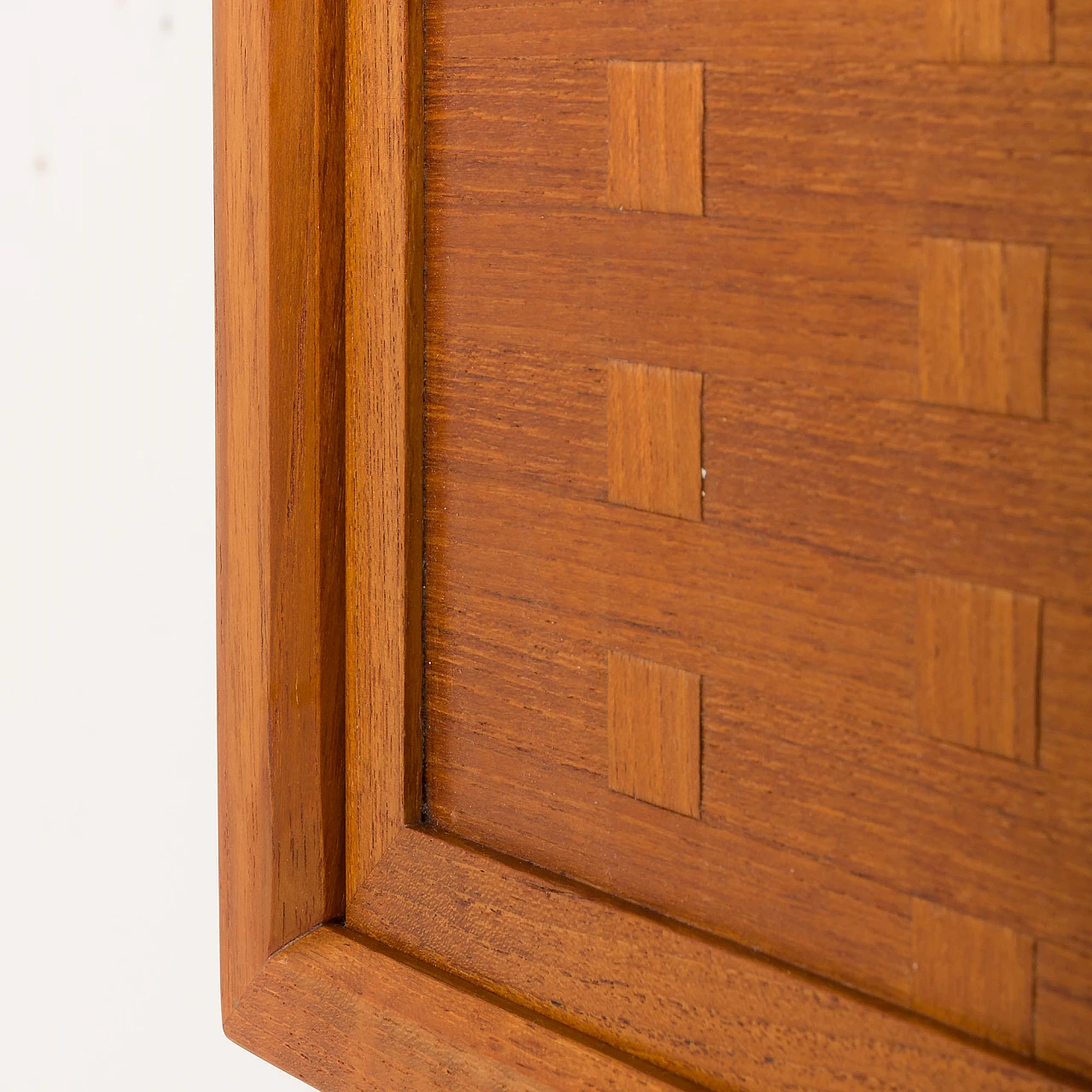 Teak wall unit with flap desk by Poul Cadovius, 1960s 16