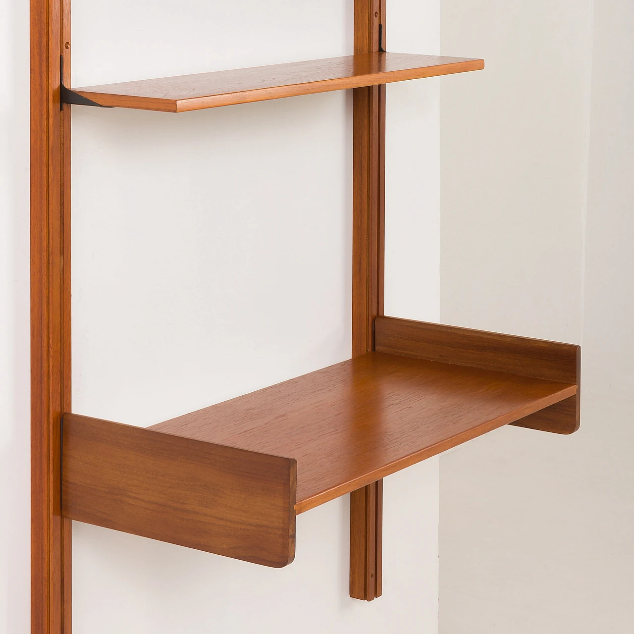 Teak wall unit with desk by Sven Andersen, 1960s 11