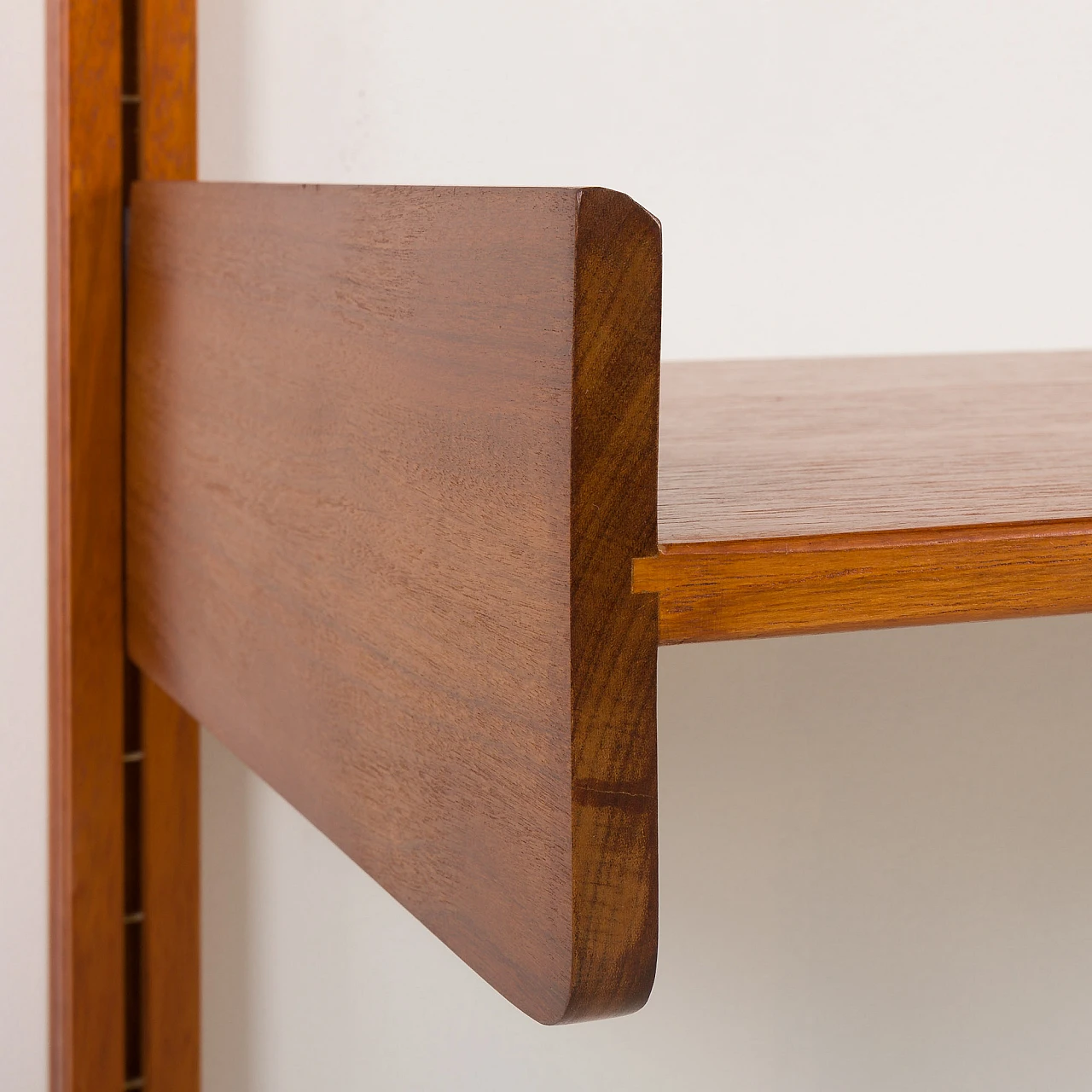 Teak wall unit with desk by Sven Andersen, 1960s 16