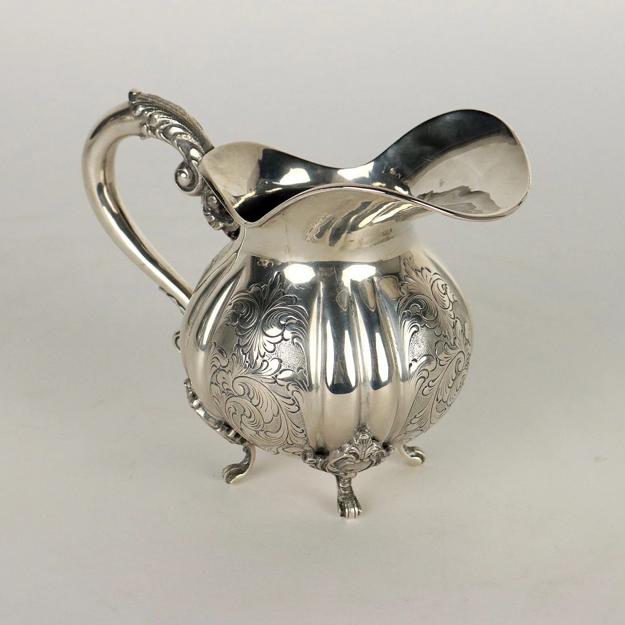 Silver tea and coffee service by Tortini Gabriele 9