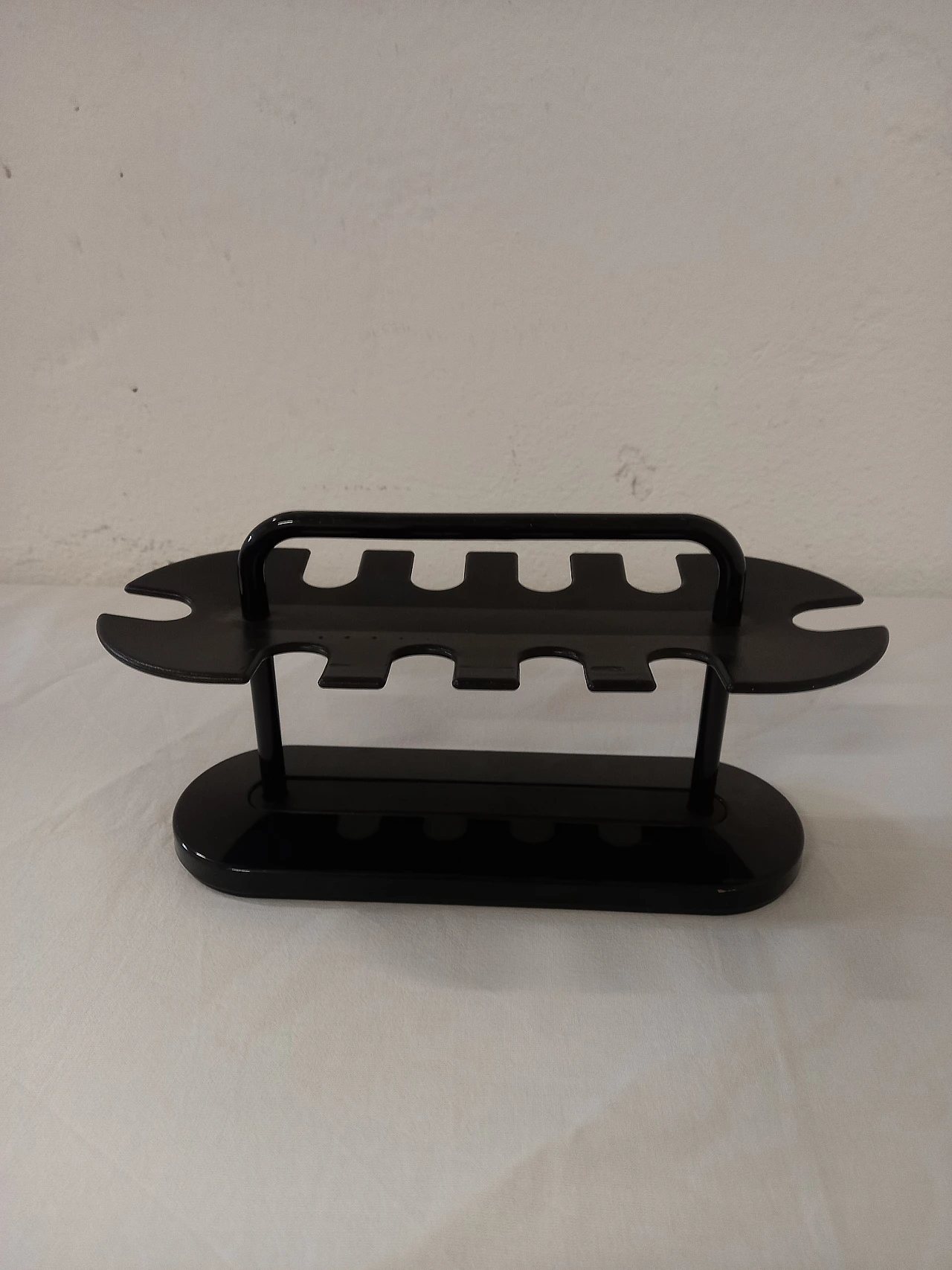 Black plastic and metal stamp holder by Rexite Omnibus, 1980s 3