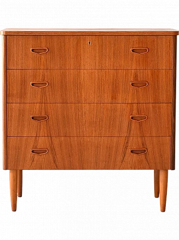 Teak chest of drawers, 1960s