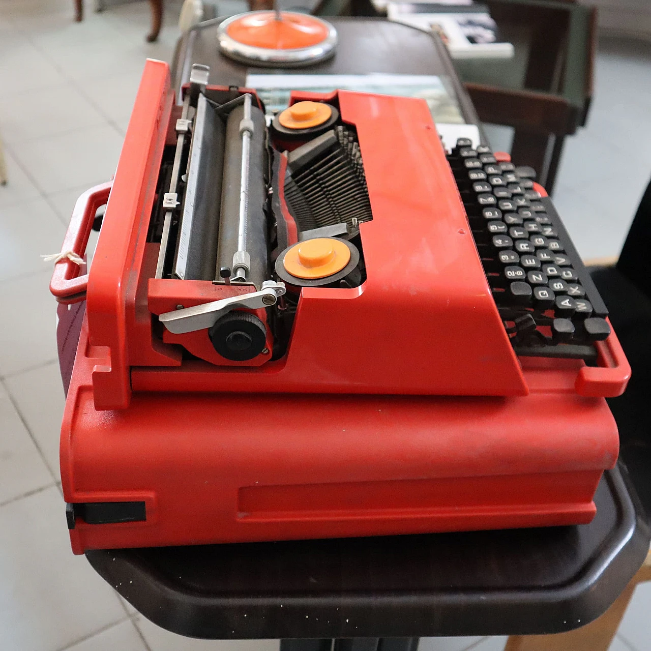 Valentine typewriter by Olivetti for Ettore Sottsass, 1970s 1