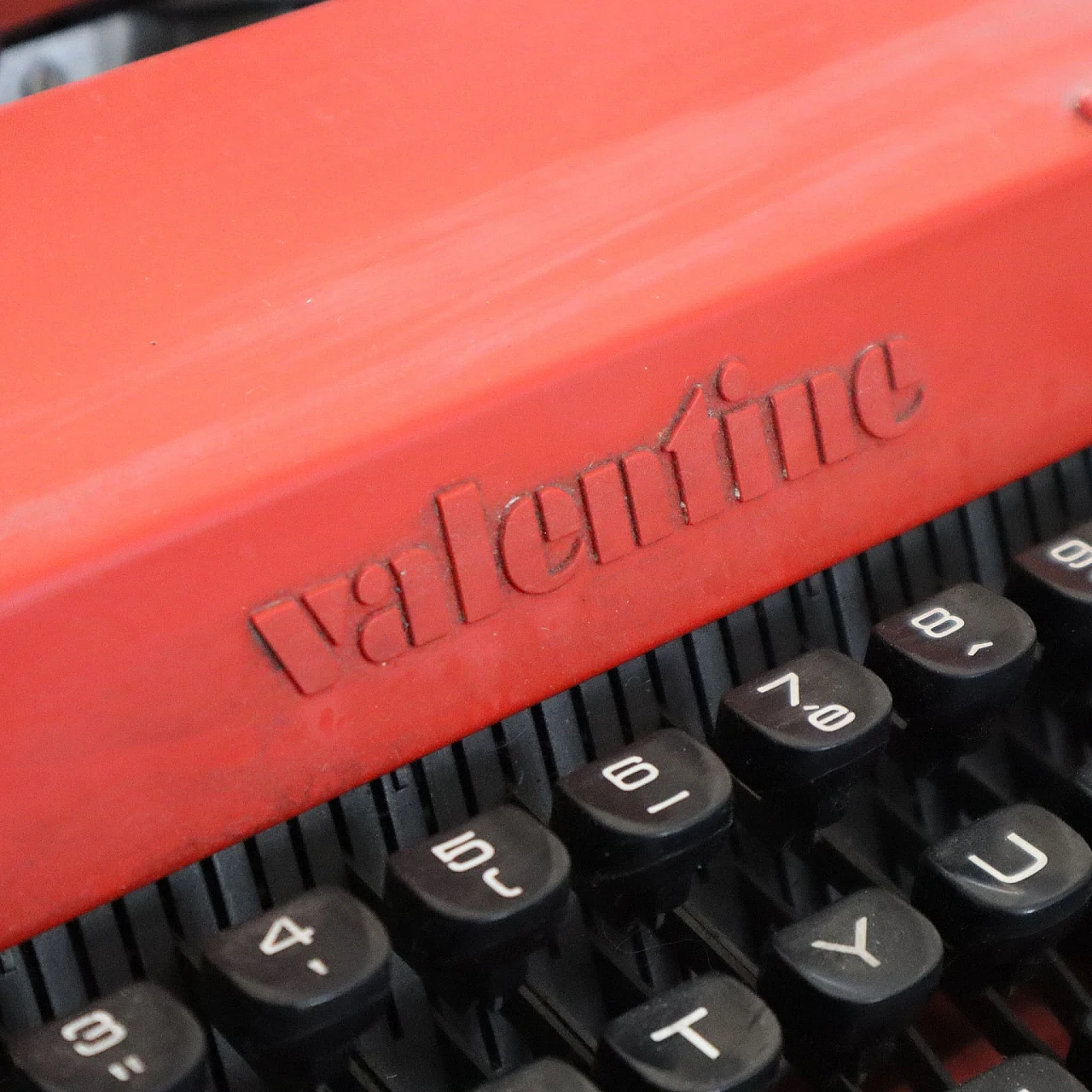 Valentine typewriter by Olivetti for Ettore Sottsass, 1970s 2