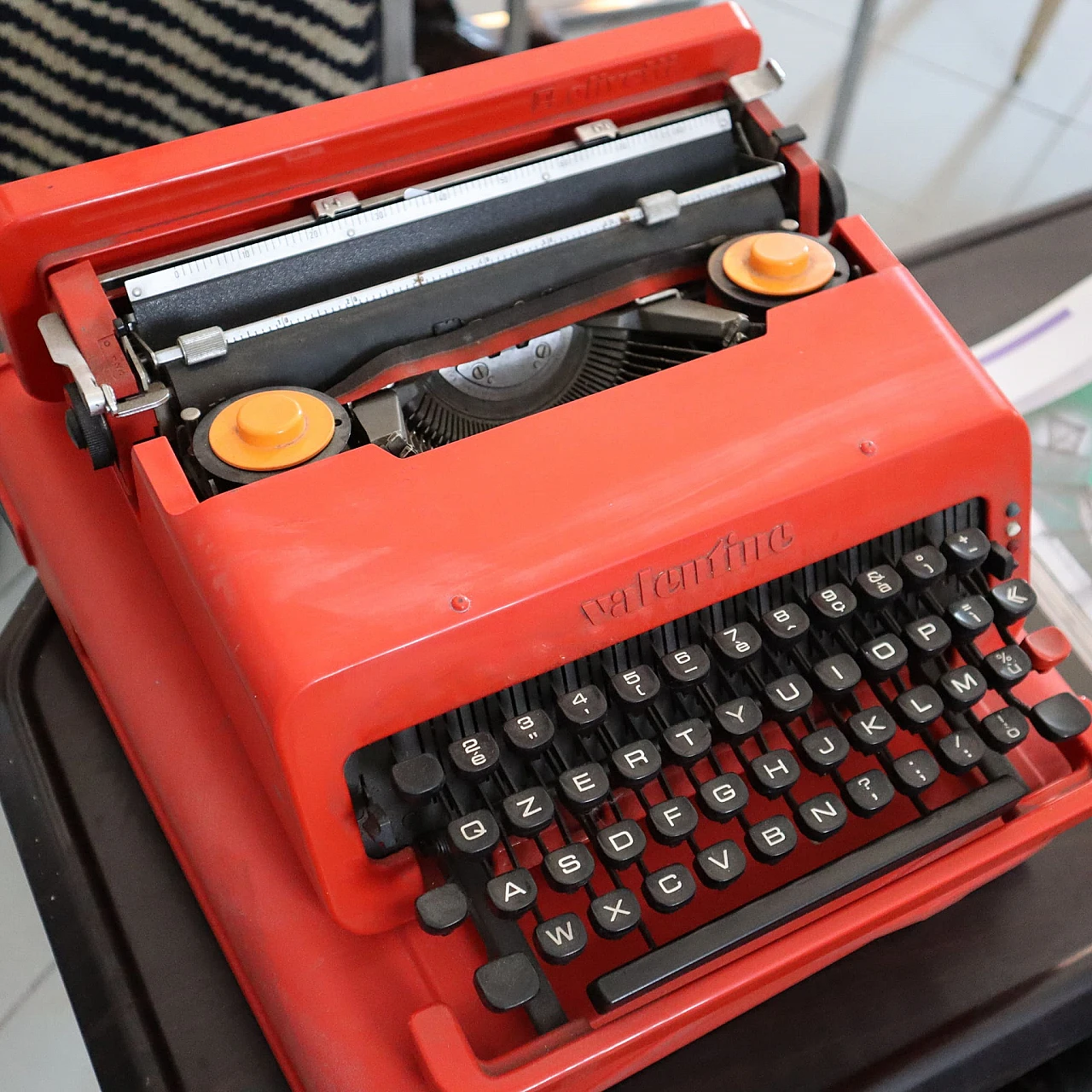 Valentine typewriter by Olivetti for Ettore Sottsass, 1970s 3