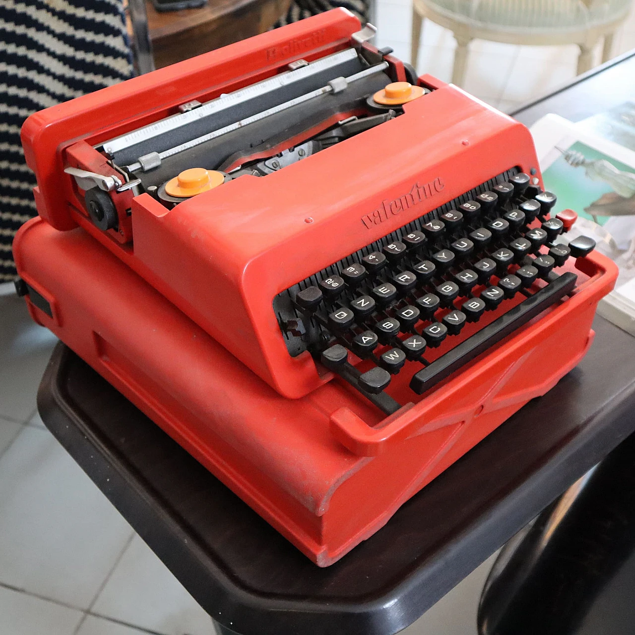 Valentine typewriter by Olivetti for Ettore Sottsass, 1970s 4