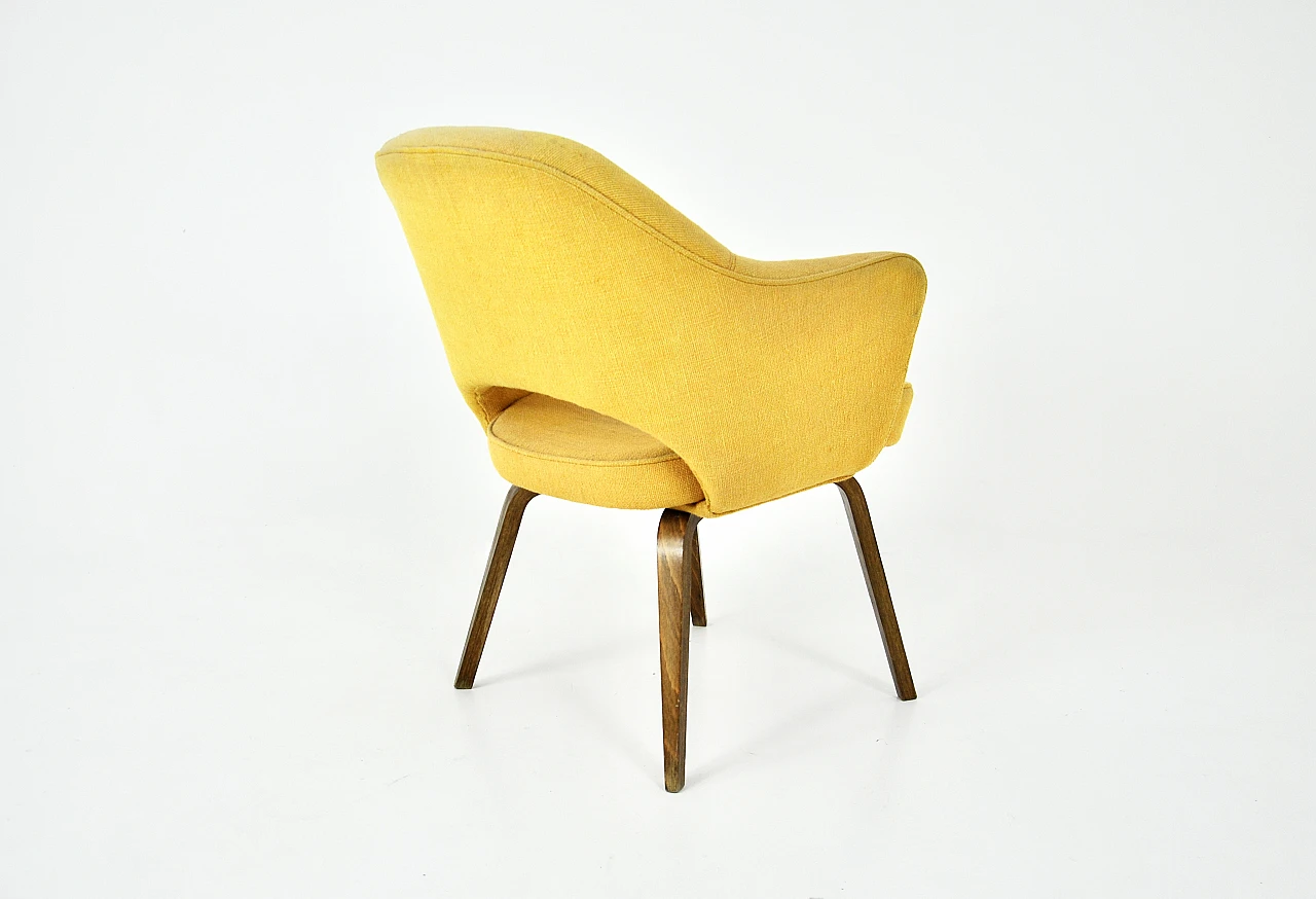 Poltrona gialla di Eero Saarinen per Knoll International, anni '60 7