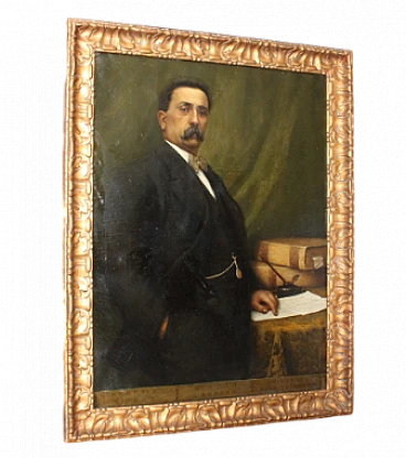 S. De Pasquale, Pancrazio Cacciola of Taormina, oil on canvas, 1914