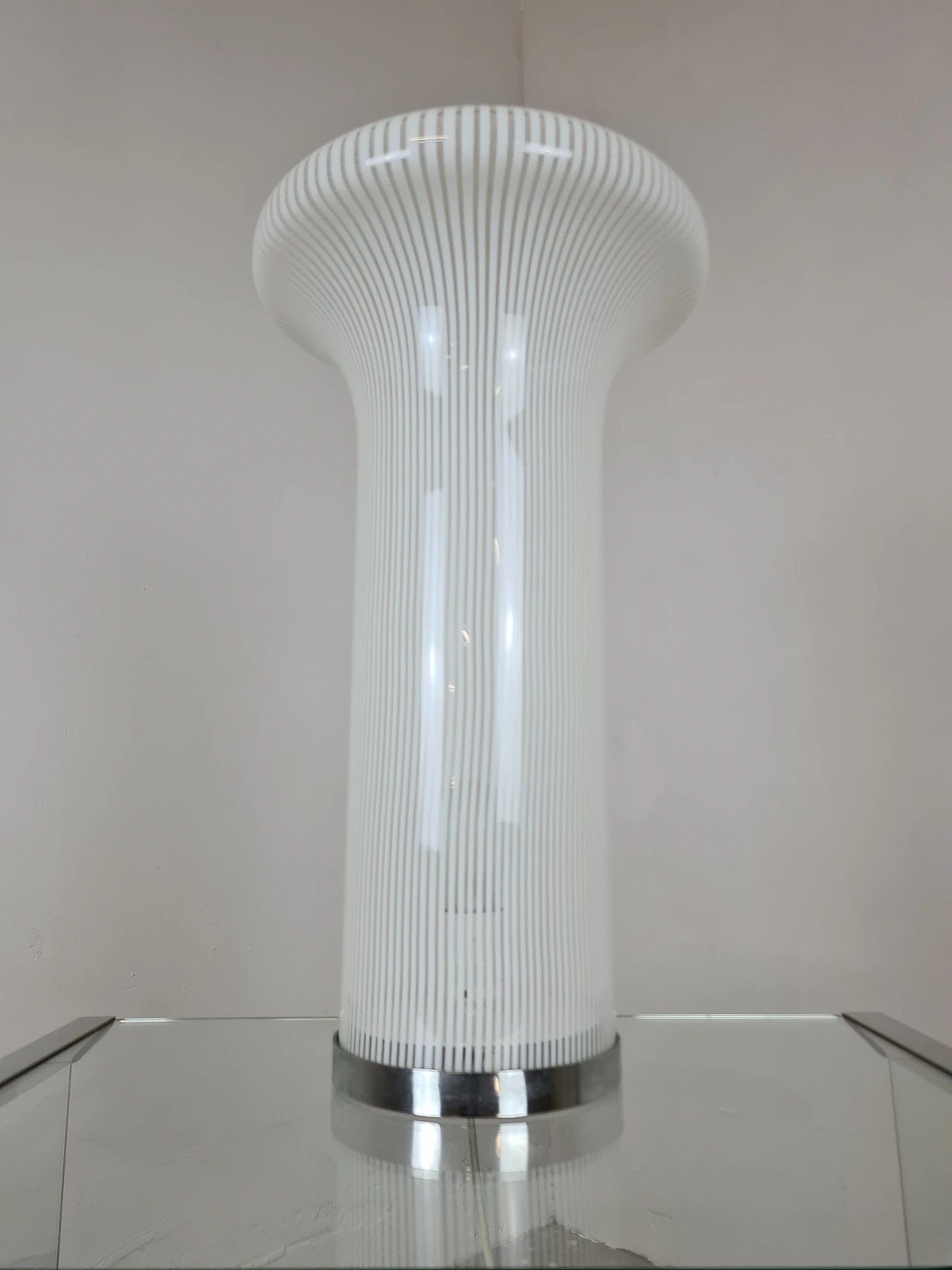 Boletus table lamp in Murano glass by Mario Ticcò for Venini, 1970s 2