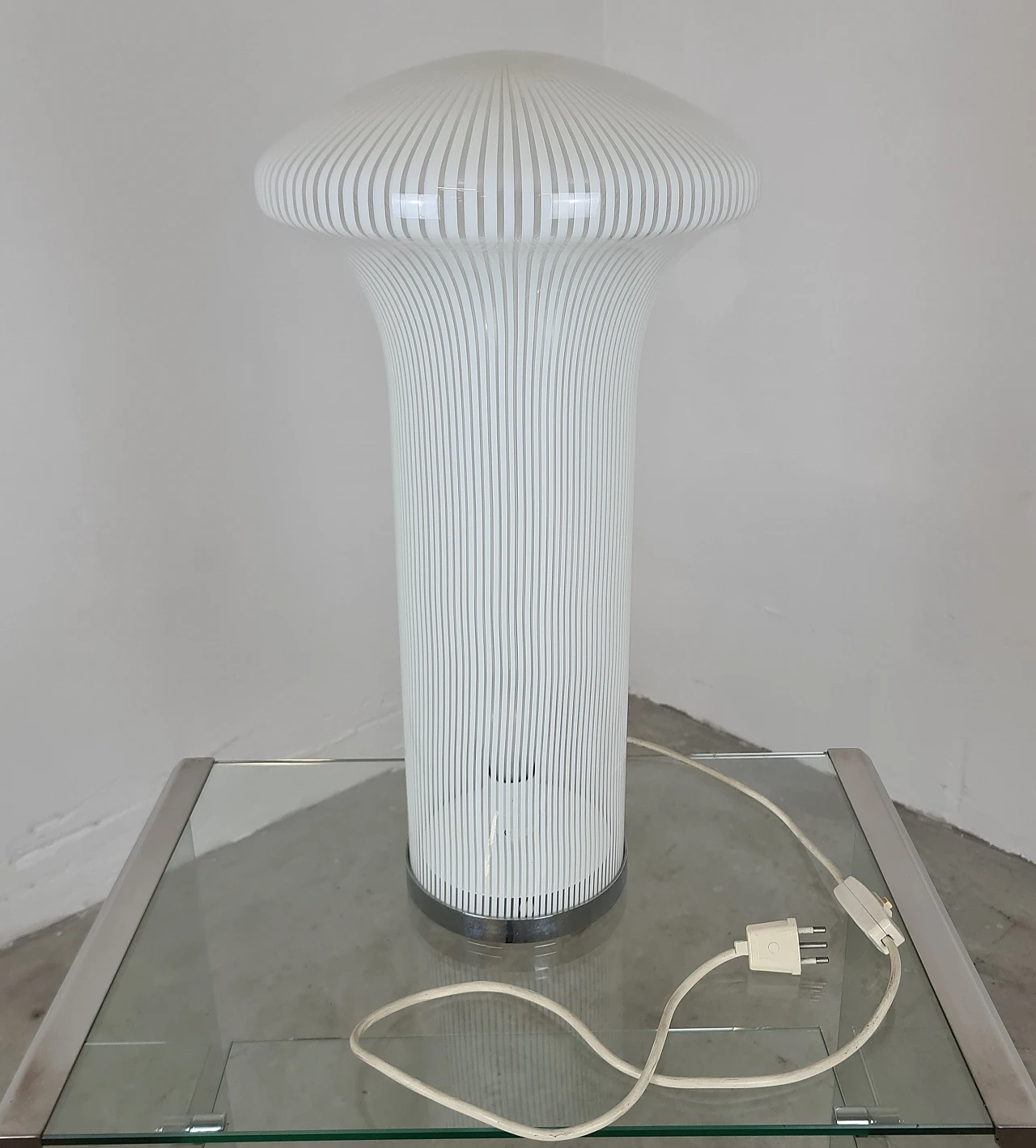 Boletus table lamp in Murano glass by Mario Ticcò for Venini, 1970s 6