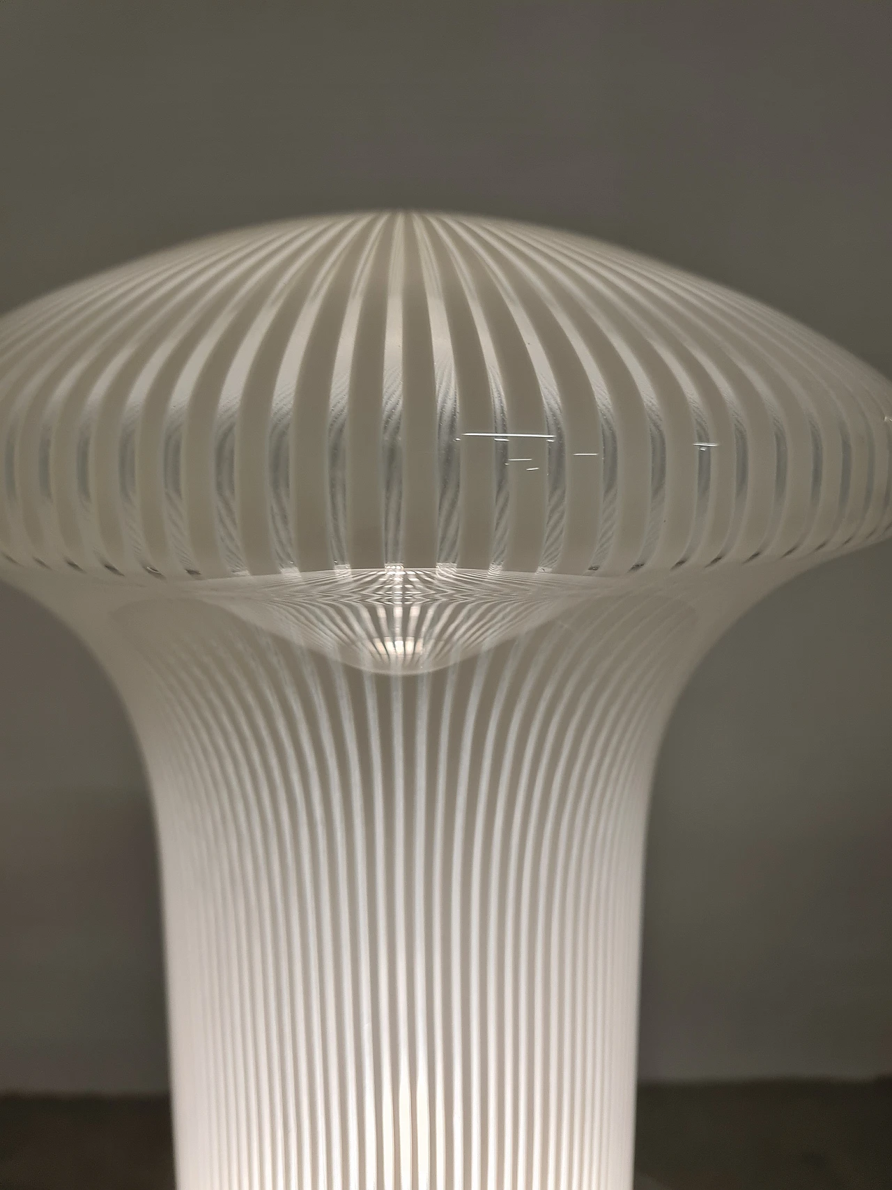 Boletus table lamp in Murano glass by Mario Ticcò for Venini, 1970s 11