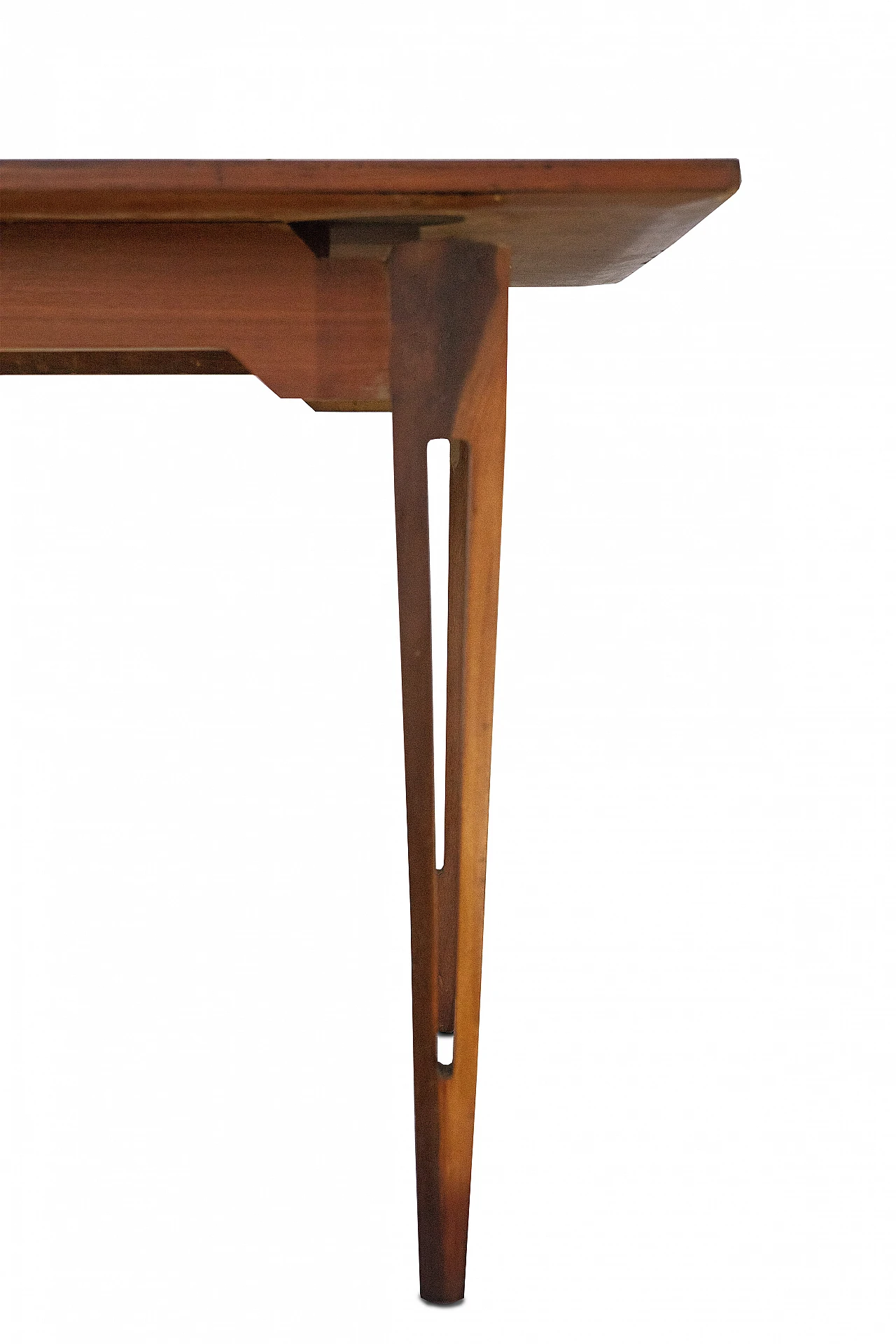 Rectangular wooden dining table in the style of Ico Parisi, 1960s 2