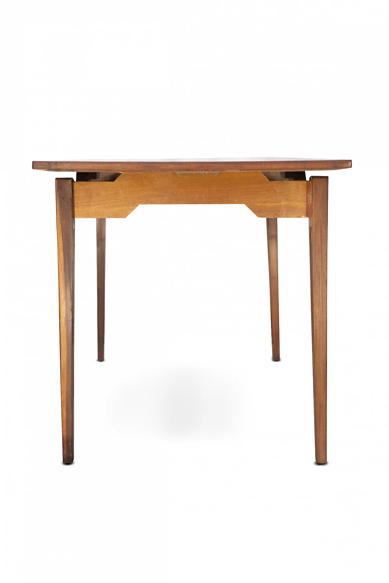 Rectangular wooden dining table in the style of Ico Parisi, 1960s 4