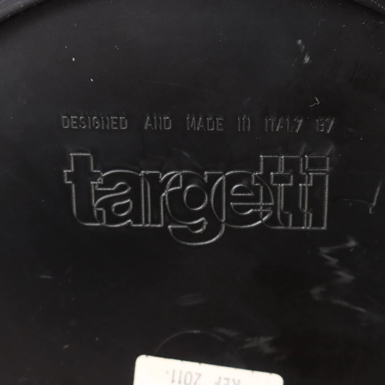 Lampada da tavolo regolabile in metallo smaltato di Targetti, anni '80 10