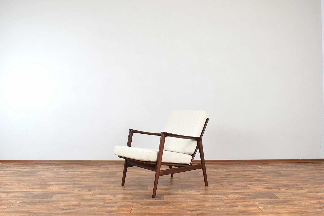 Pair of Stefan armchairs by Swarzędzka Fabryka Mebli, 1960s 6