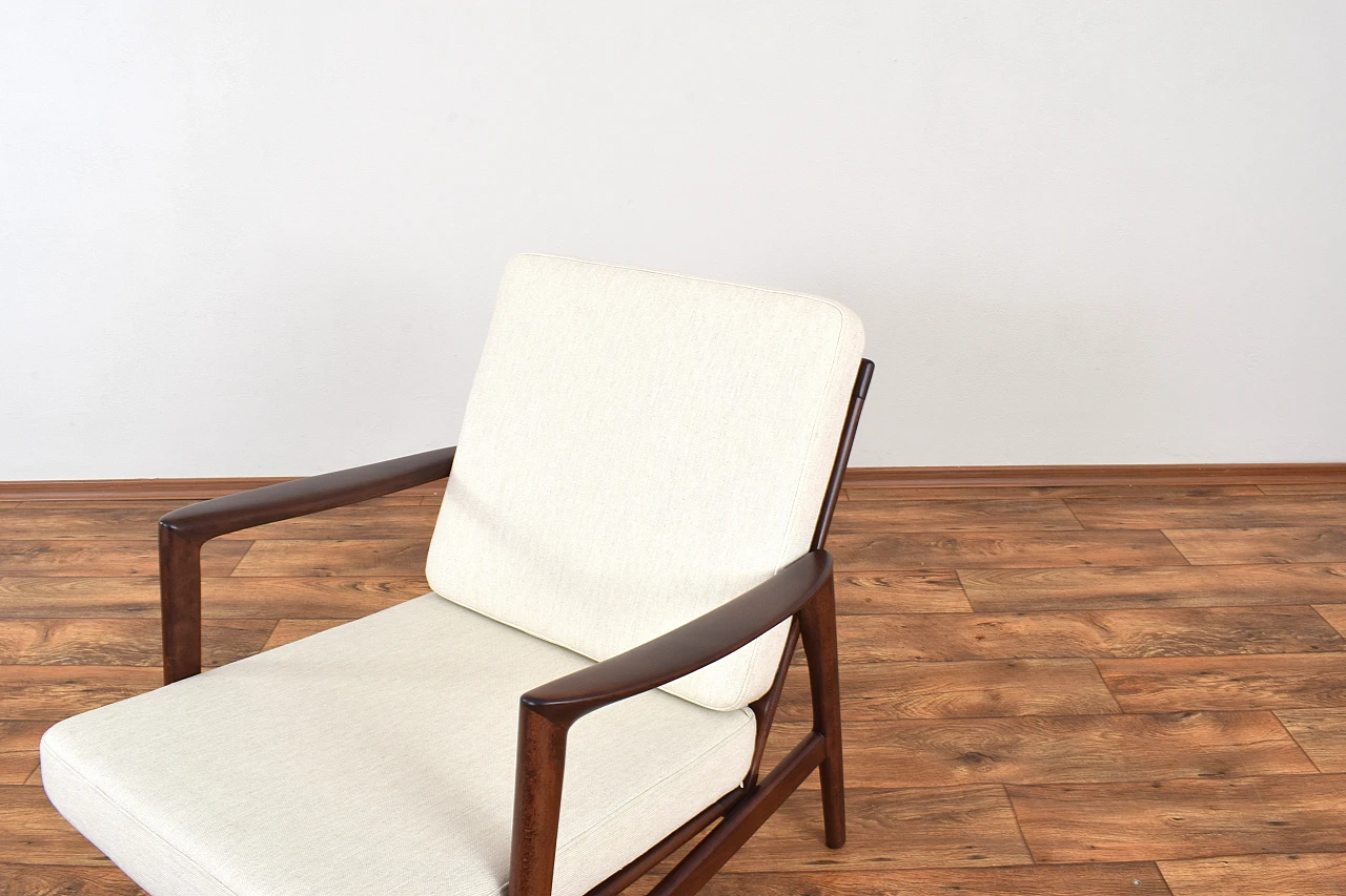 Pair of Stefan armchairs by Swarzędzka Fabryka Mebli, 1960s 14