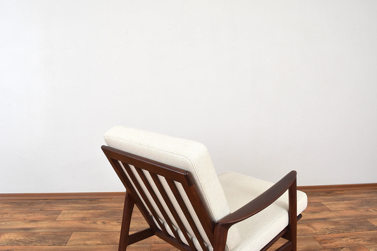 Pair of Stefan armchairs by Swarzędzka Fabryka Mebli, 1960s 16