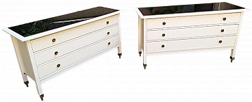 Pair of D154 chests of drawers by C. De Carli for Luigi Sormani, 1960s