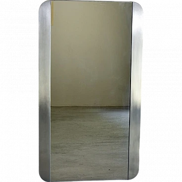 Chromed steel mirror by Valenti, 1960s