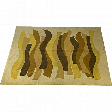 Fabric rug, 1960s