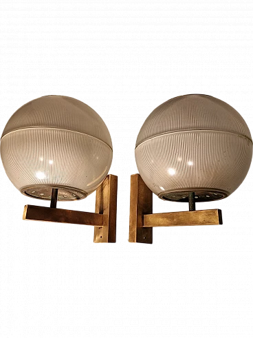 Pair of wall lamps by Ignazio Gardella, 1960s