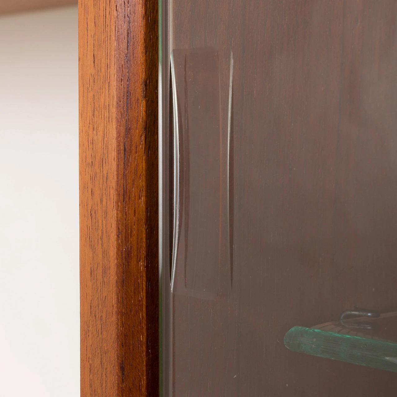 Modular teak wall unit with hidden desk by P. Cadovius for Cado, 1960s 19